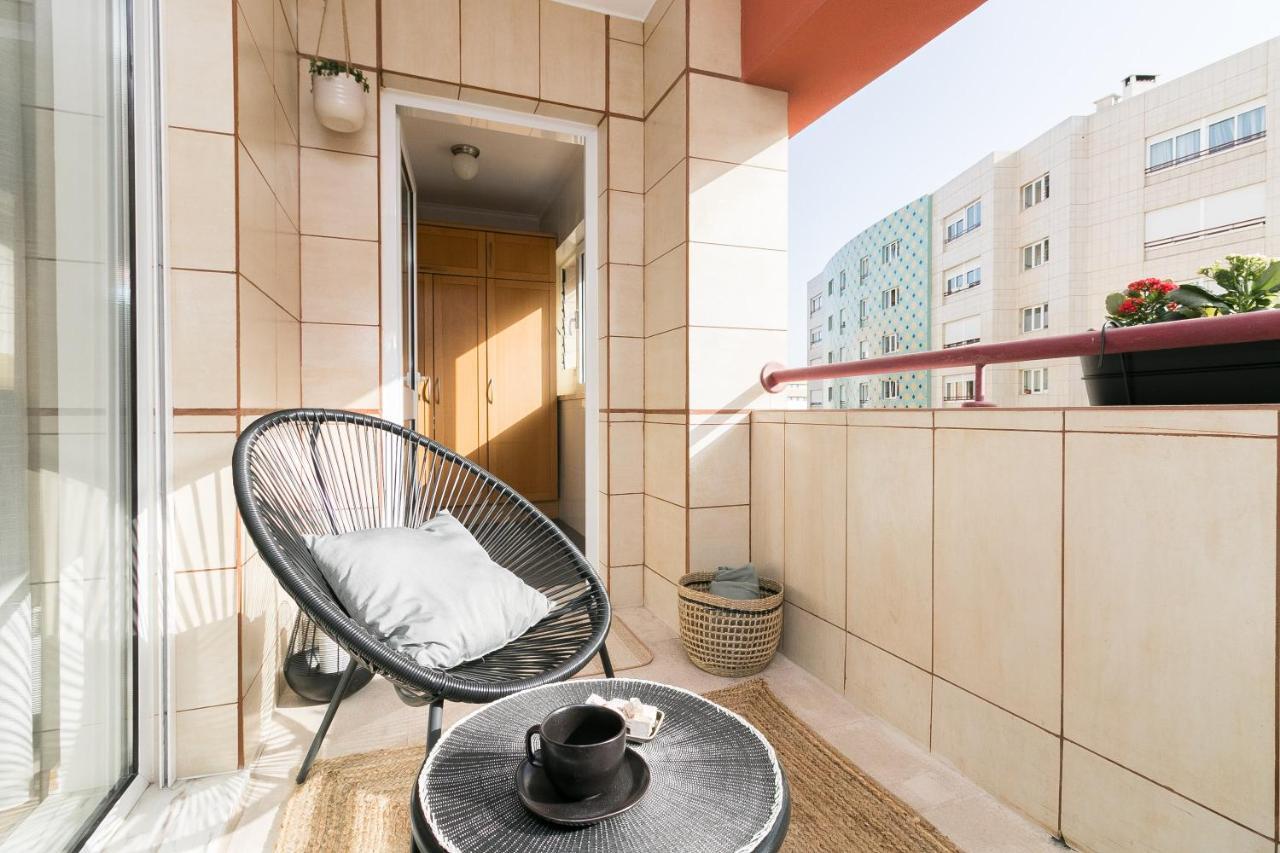 Premium Flat In Upscale Area, Balcony, Parking Apartment Lisboa Ngoại thất bức ảnh